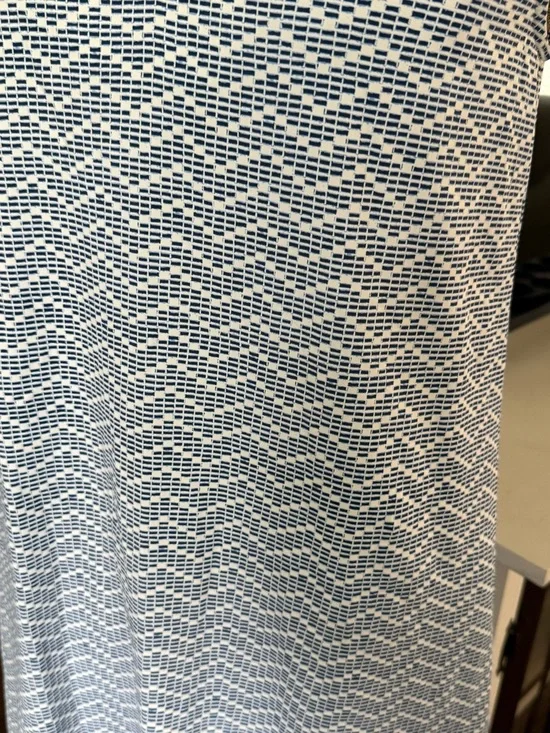 J. McLaughlin Blue and White Patterned Sleeveless Stretchy Size Small - Picture 4 of 6